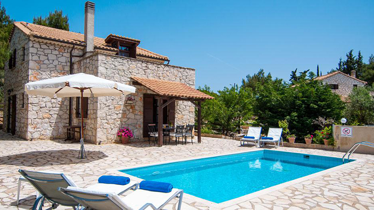 De Boschetto Villas zijn voorzien van privézwembaden